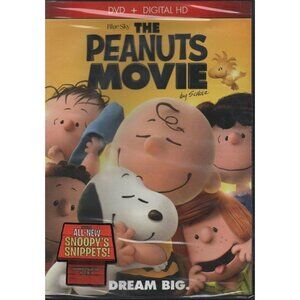 The Peanuts Movie DVD 2015 All-New Snoopy's Snippets Special Features